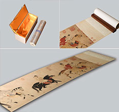 户县馆藏书画复制博物馆书画复制服务